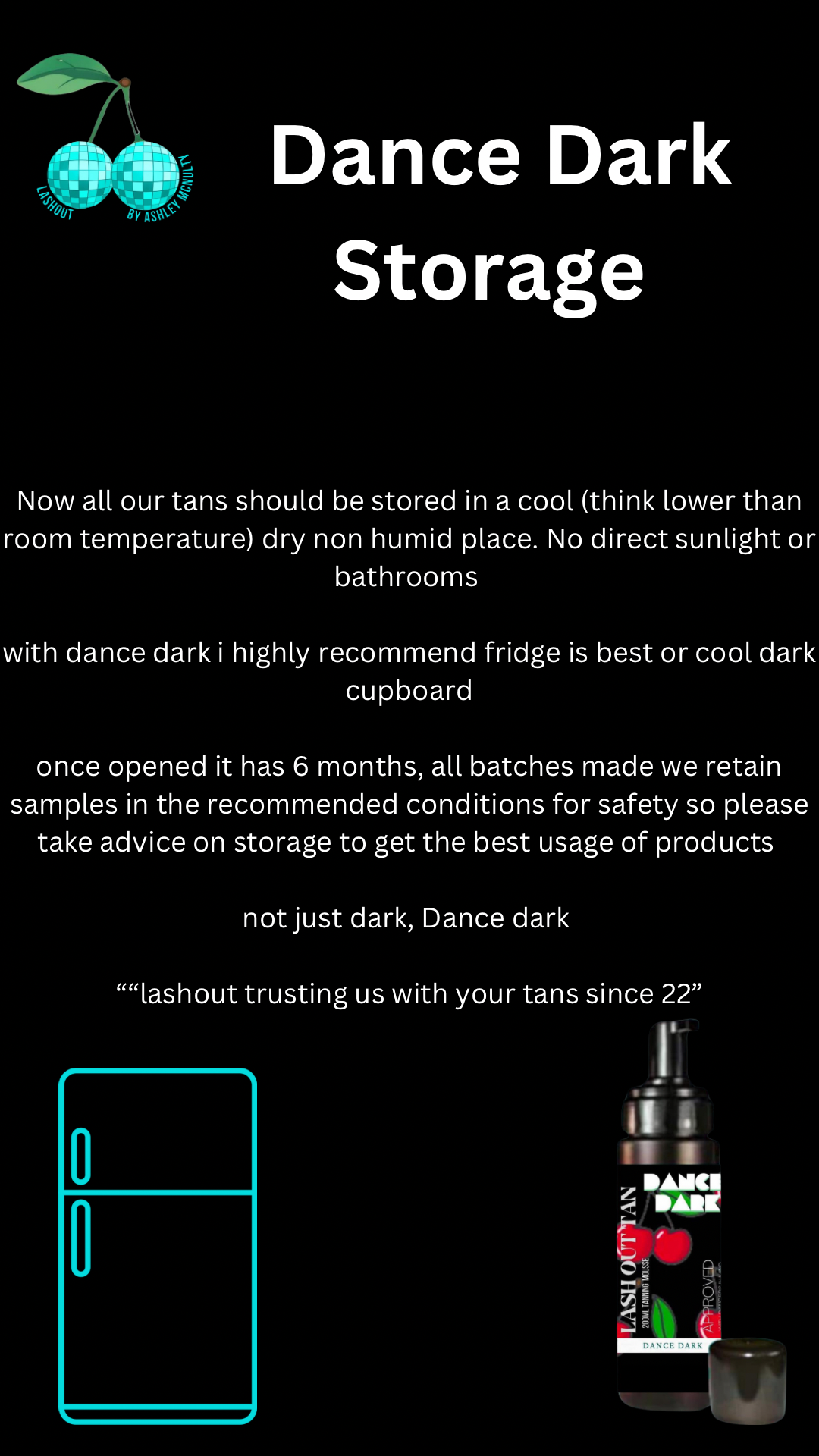 Dance dark solution