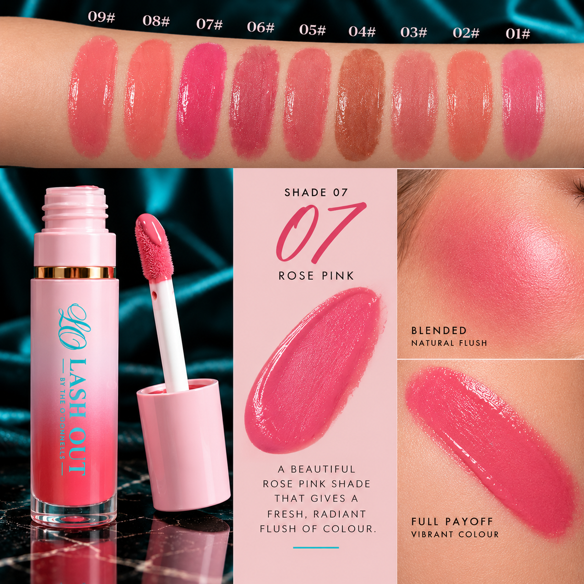 Flushed Liquid Blush – Shade 07 | Lash Out