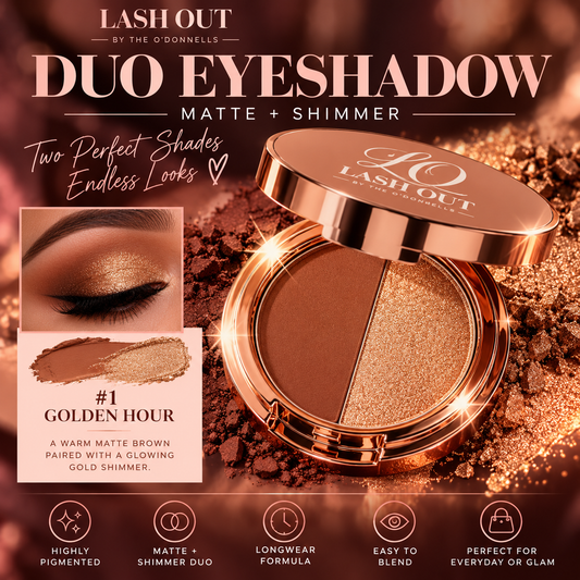 Lash Out Duo Eyeshadow – Matte + Shimmer