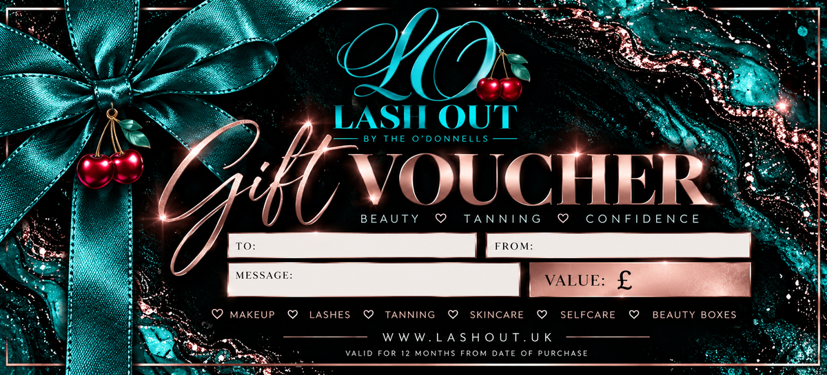Lash Out Luxury Gift Voucher | Physical Gift Card