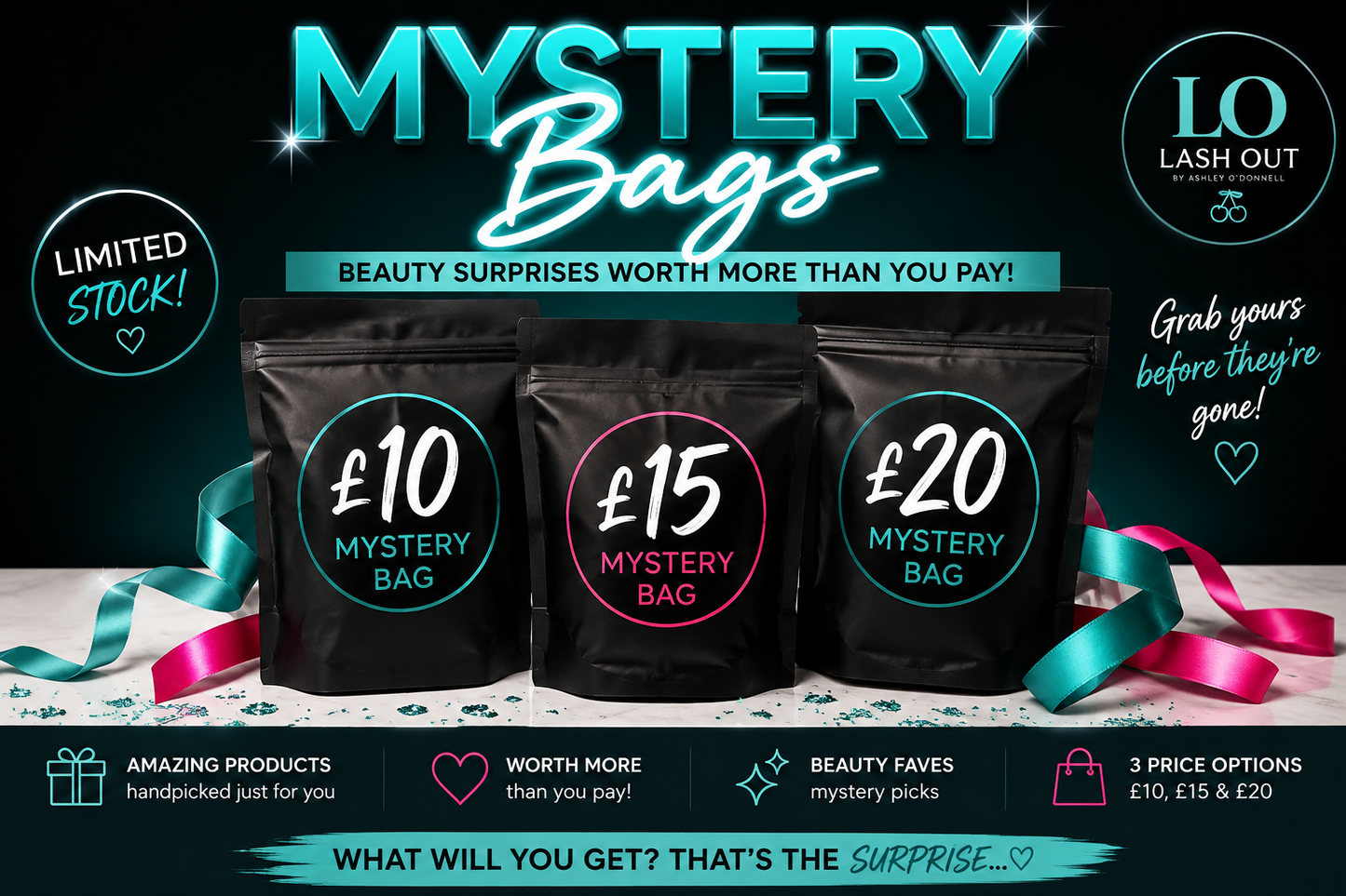 Lash Out Mystery Bags 💗✨