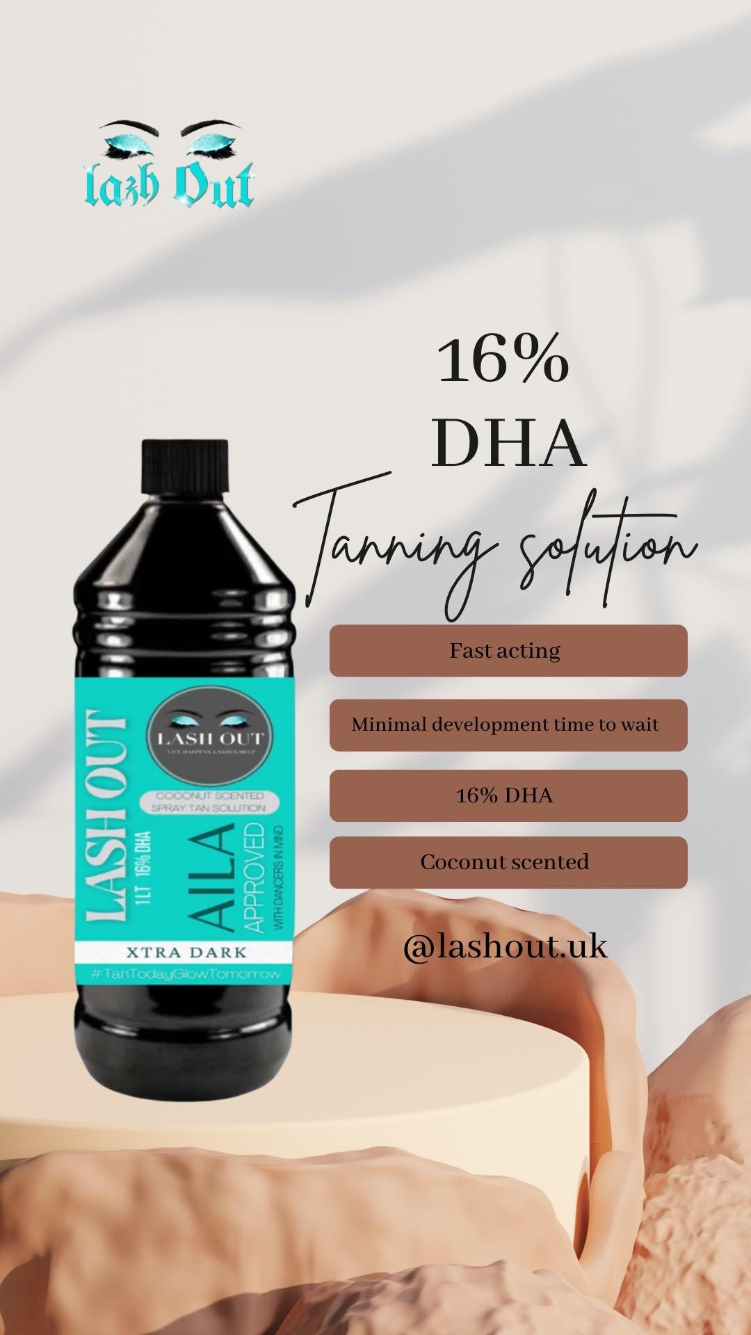 16% Tanning solution