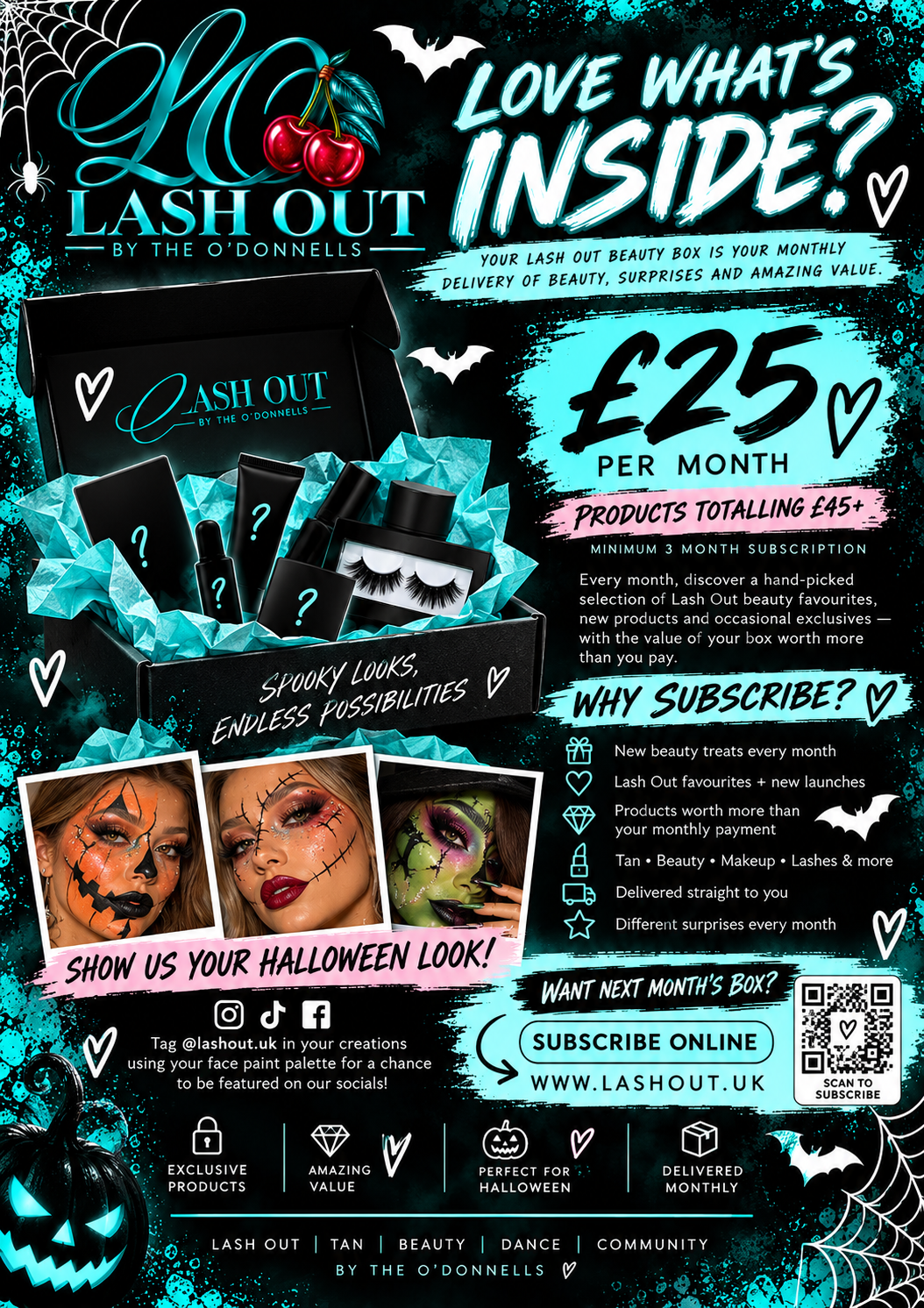 Monthly Beauty Subscription Box UK | Lash Out