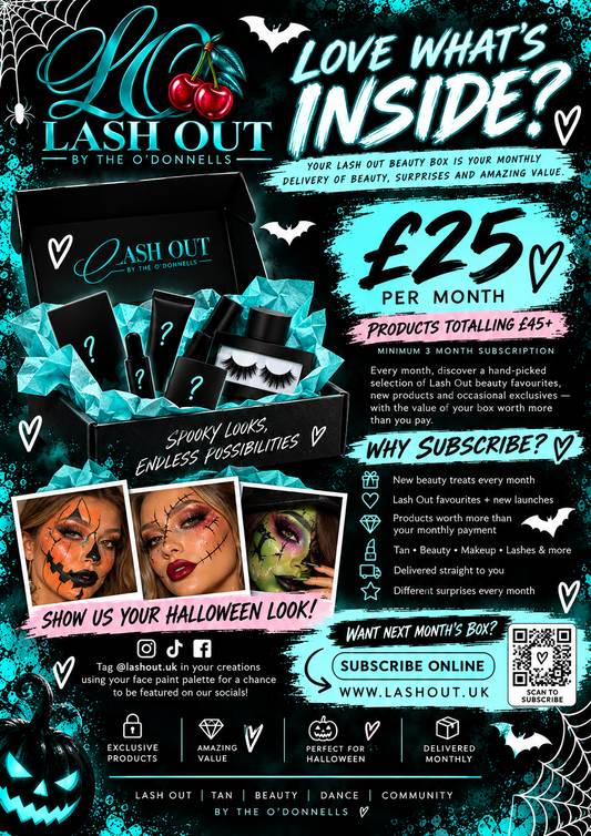 THE LASH OUT BEAUTY BOX.