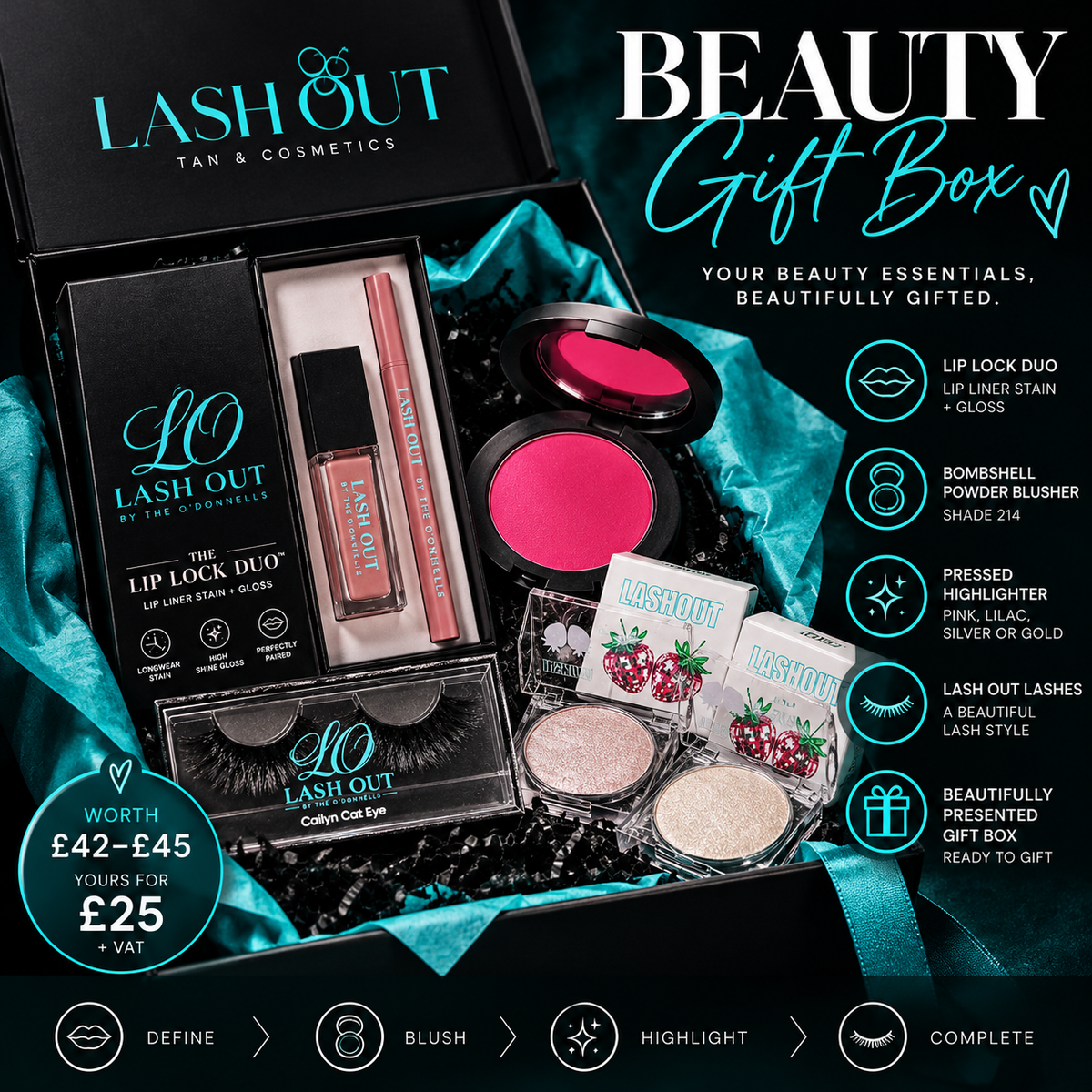 Lash Out Beauty Gift Box | The Ultimate Makeup Essentials