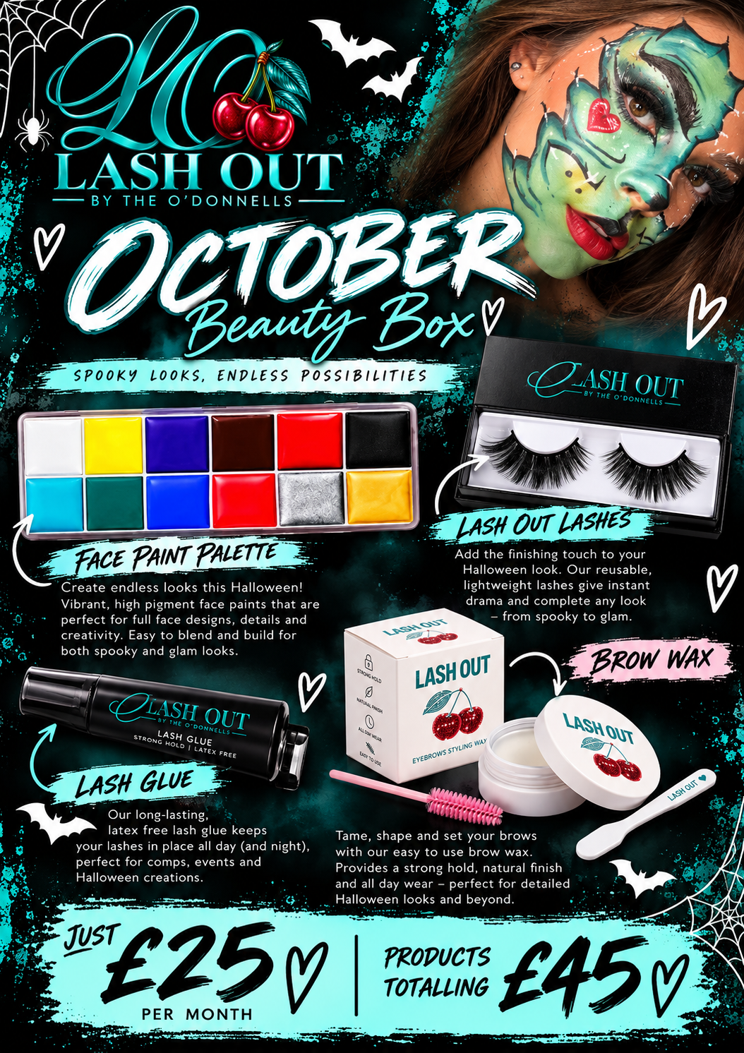 Monthly Beauty Subscription Box UK | Lash Out