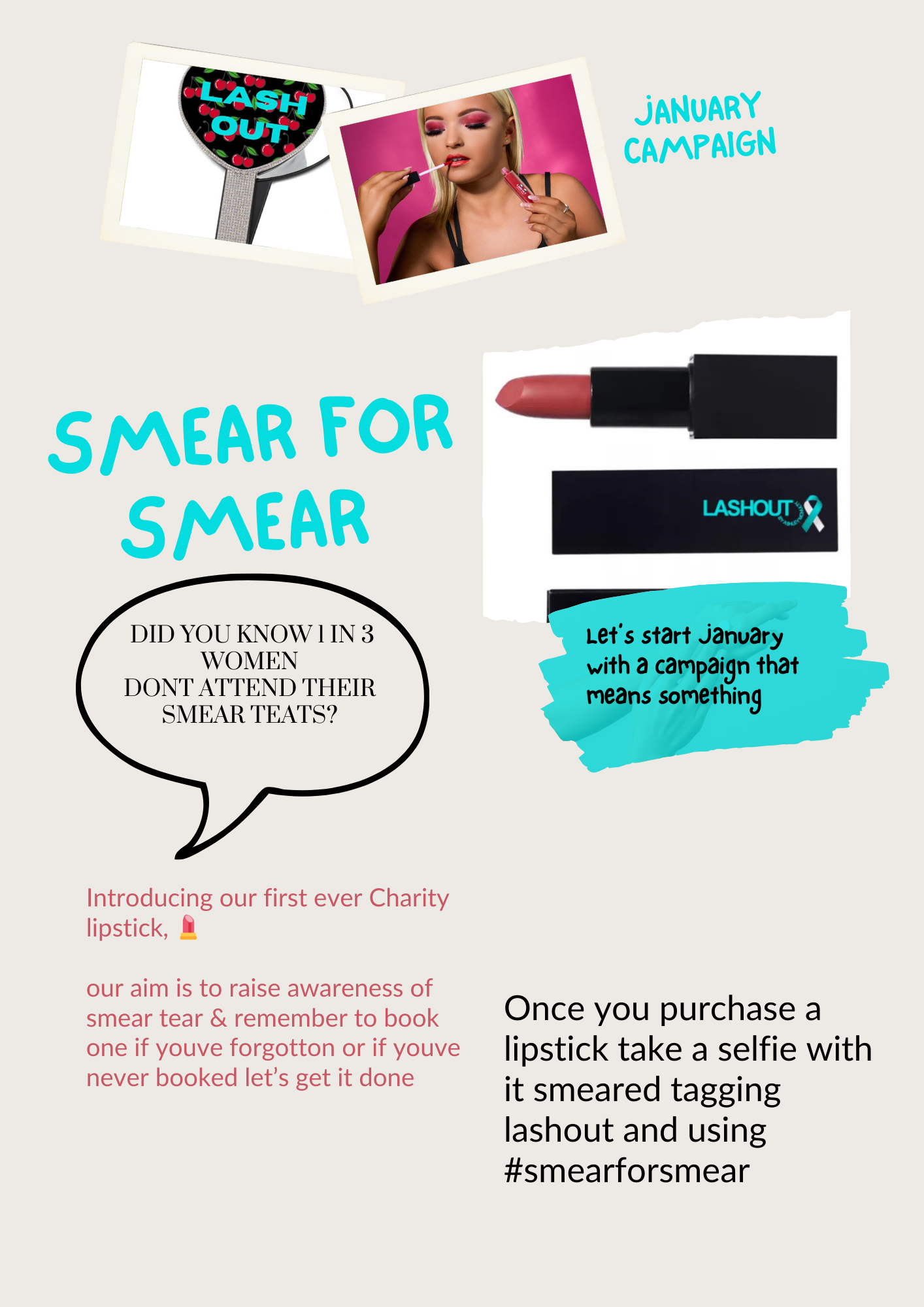 Charity lipstick