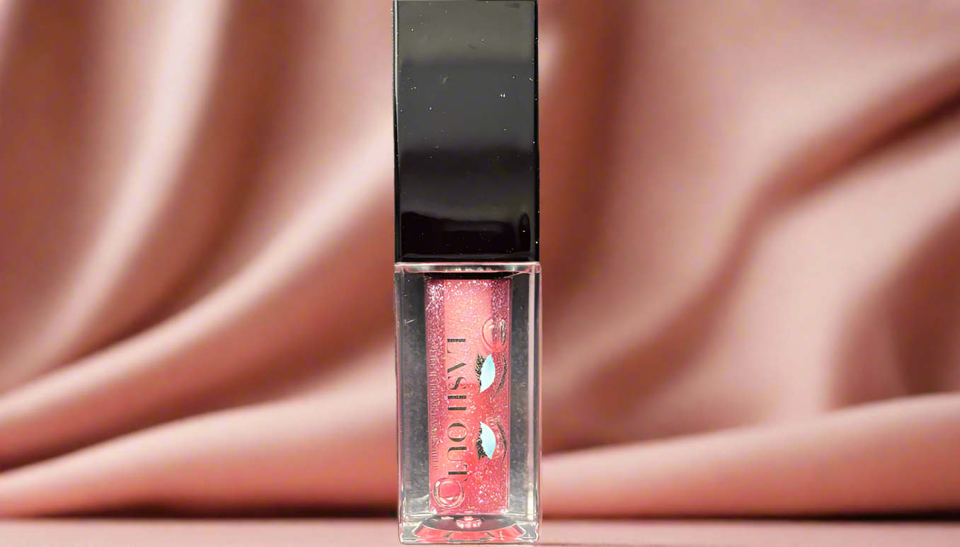 Pink me , shimmer lip oil