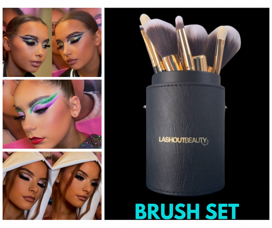 15 Piece Professional Makeup Brush Set & Holder – SALE £20