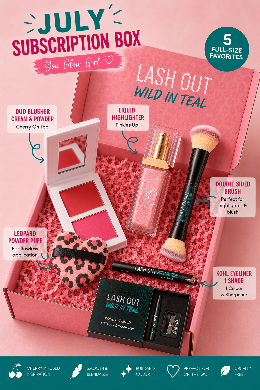 Monthly Beauty Subscription Box UK | Lash Out