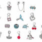 Lash Out Sterling Silver Charm Collection