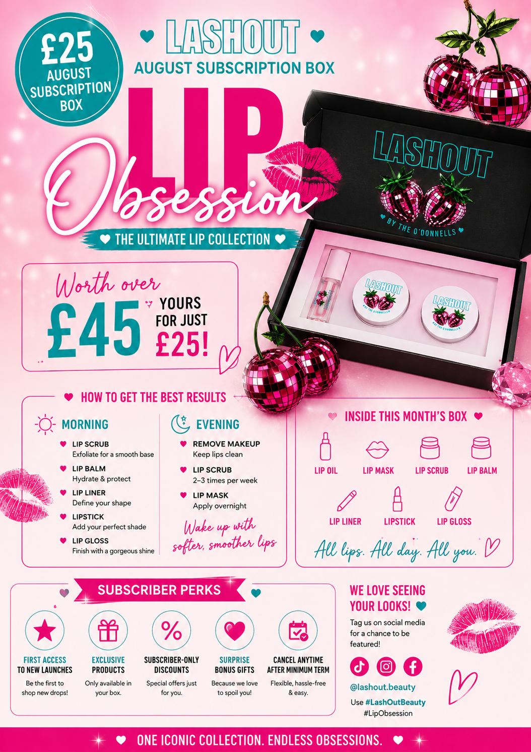 Monthly Beauty Subscription Box UK | Lash Out