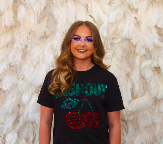 Lash Out Rhinstone T-shirt