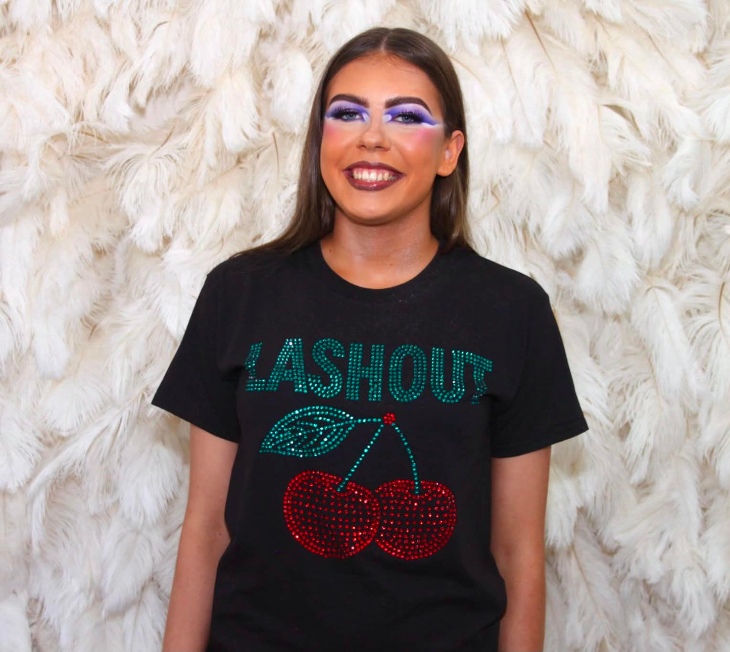 Lash Out Rhinstone T-shirt