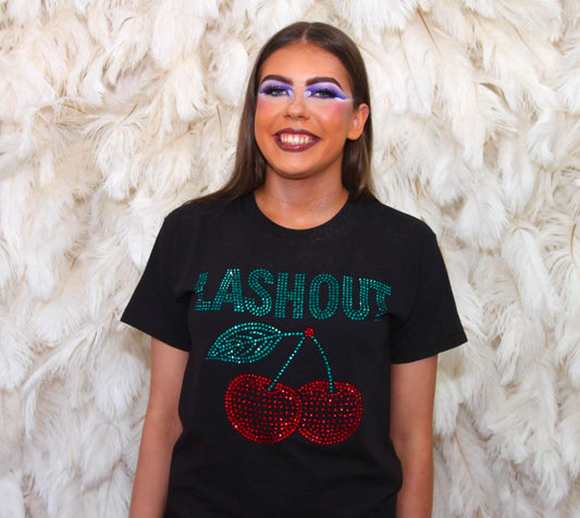 Lash Out Rhinstone T-shirt