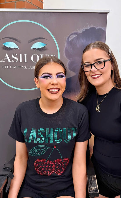 Lash Out Rhinstone T-shirt