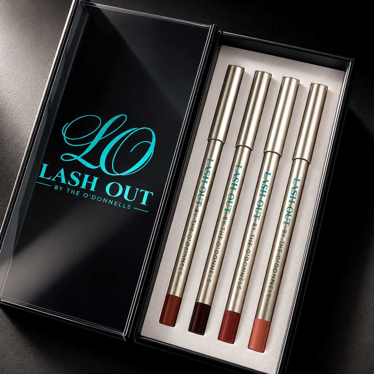 The Nude Edit – 4 Piece Lip Liner Collection | Lash Out