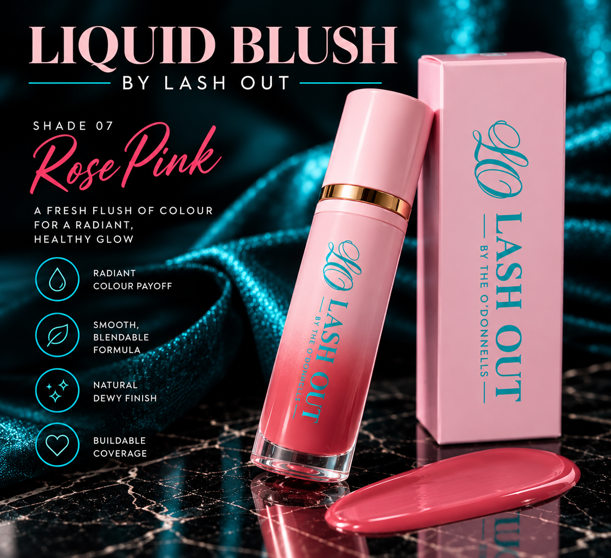 Flushed Liquid Blush – Shade 07 | Lash Out