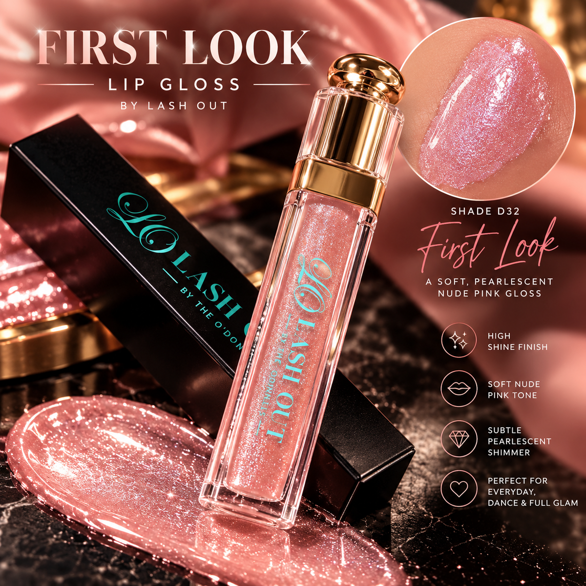 Lash Out High Shine Lip Gloss