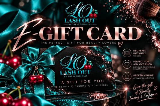 Lash Out E-Gift Card | Digital Beauty Gift Voucher
