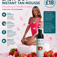 Lash Out Instant Tan Mousse — Strawberry & Vanilla Scented 🍓✨