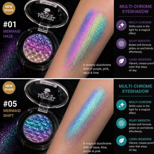 Mermaid eyeshadows
