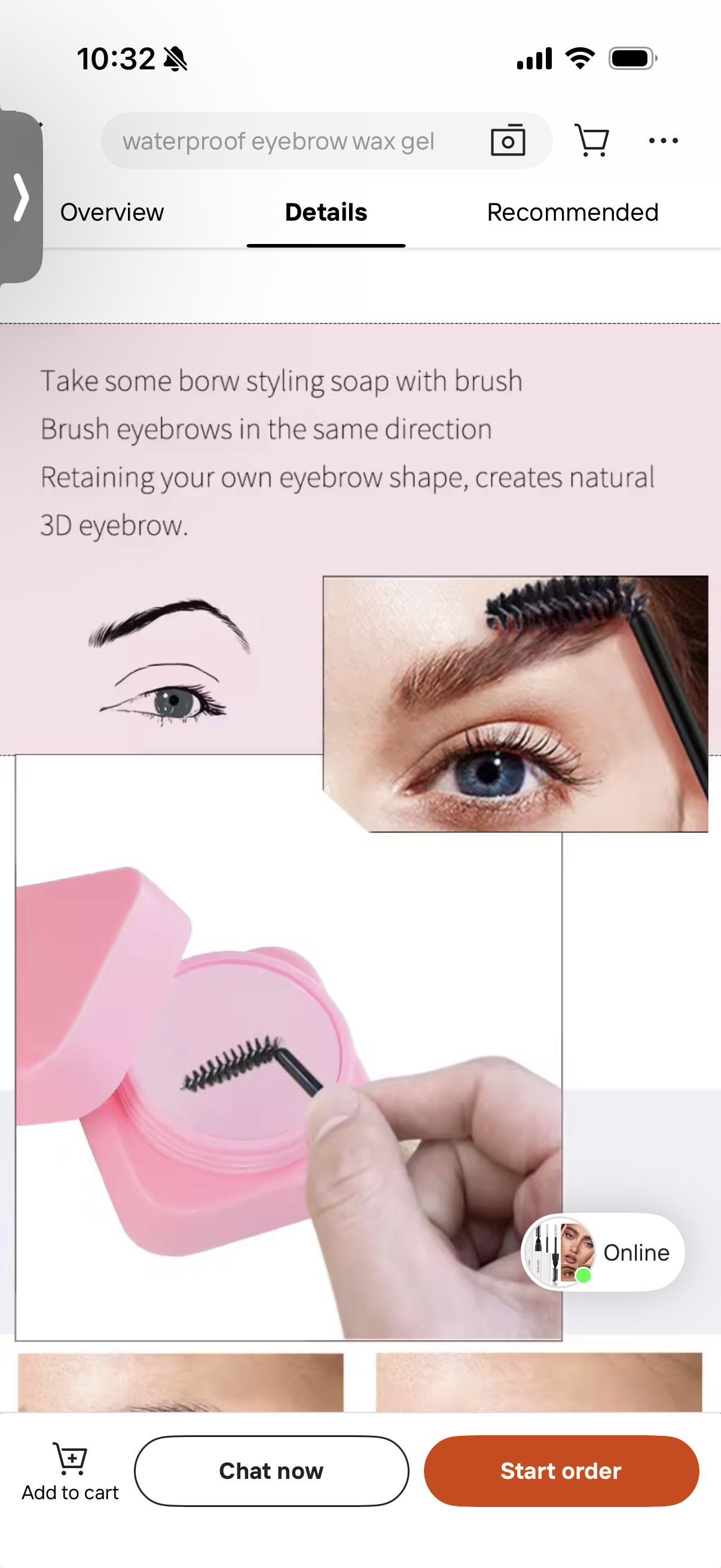 Lash Out Eyebrow Styling Wax