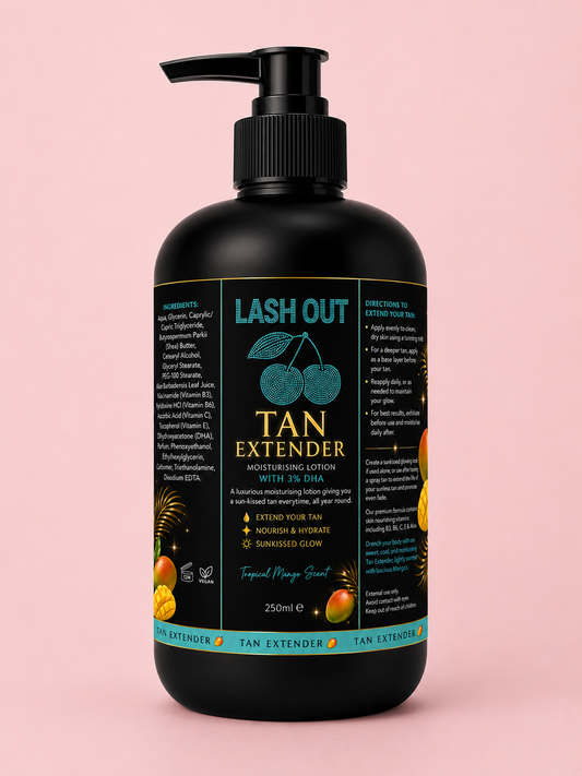 Lash Out Tan Extender Moisturising Lotion (250ml)