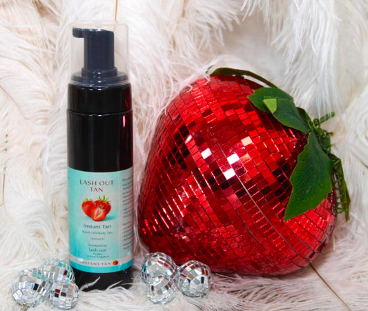 Instant Tan Mousse Strawberry & Vanilla UK | Lash Out